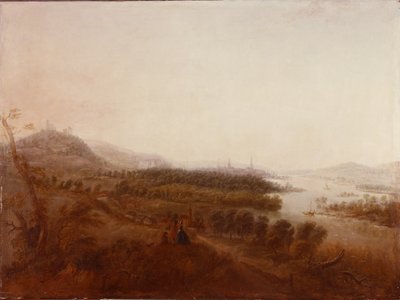 View from Schloss Sanssouci, Potsdam, 1750 by Georg Wenzeslaus von Knobelsdorff